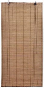 vidaXL Rolgordijn 120x220 cm bamboe bruin