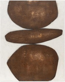Handbeschilderd canvasdoek Stone Balance