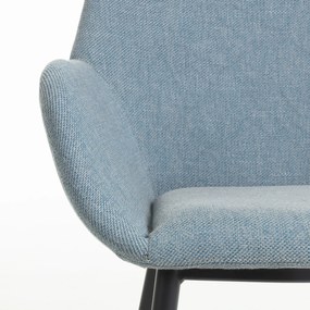 Kave Home Konna Armstoel Blauw