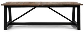 Rivièra Maison - Hudson Dining Table, extendable - Kleur: zwart