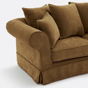 2- of 3-zits rechte bank van gemêleerd polyester, ADELIA