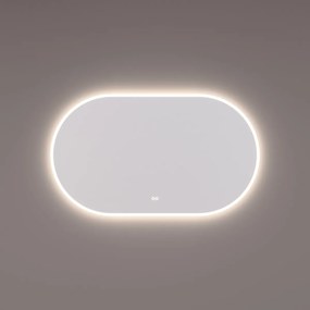 Hipp Design 13700 spiegel ovaal met verlichting en verwarming 180x70cm