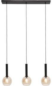 Goossens Hanglamp Denzel, Hanglamp met 3 lichtpunten