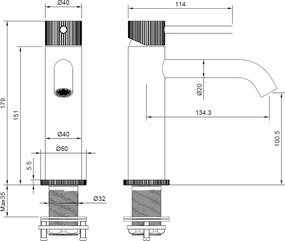 Best Design High End Ore wastafelkraan RVS