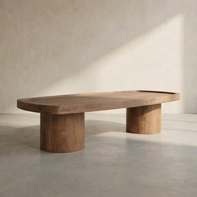 Mango Houten Salontafel - 140 X 65cm.