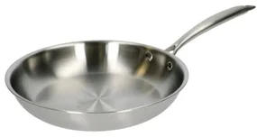 Koekenpan, 3-laags, rvs,Ø 24 cm