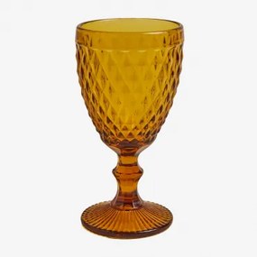 Pack Van 4 Wijnglazen Van 32 Cl In Koviran-glas Gele Oker - Sklum