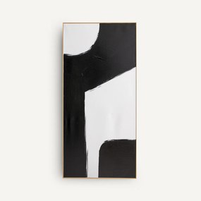 Set van twee handgeschilderde canvassen, Dopio