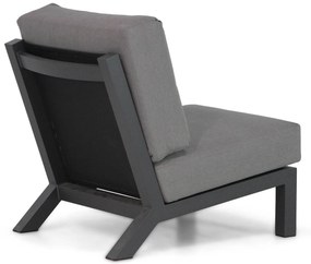 4 Seasons Outdoor Capitol/Lifestyle Garden Furniture Riviera Dining Loungeset Aluminium/teak Grijs 5-delig