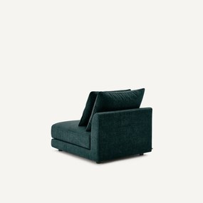 Modulaire bank in chenille fluweel, TIBERIO