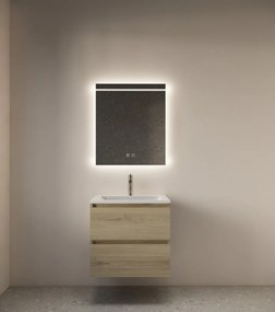 Gliss Design Decora spiegel met LED-verlichting en verwarming 60x70cm
