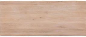 Goossens Eettafel Blade, Boomstamblad 240 x 100 cm 5 cm dik