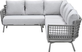 Garden Impressions Maud loungeset hoek 4-delig - taupe