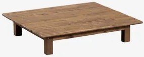 Rectangulaire Tuintafel 85x75 Cm Van Acaciahout Brina Acacia Bruin - Sklum