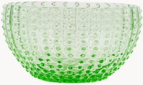 Mondgeblazen serveerschaal Hobnail