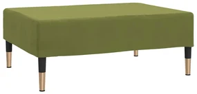 vidaXL Voetenbank 78x56x32 cm fluweel lichtgroen