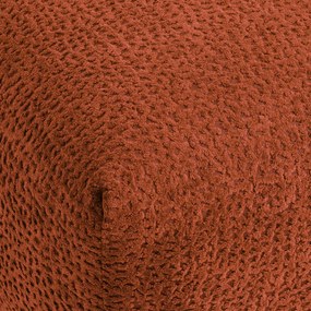 Poef, jaguar stof, L83 cm, Nuria