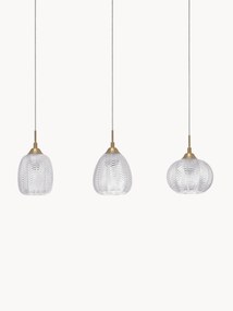 Hanglamp Vario van gesatineerd glas