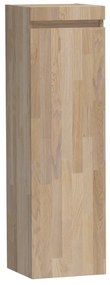 Saniclass Solution Badkamerkast - 120x35x35cm - 1 linksdraaiende deur - hout - grey oak HK-NWS120LGO