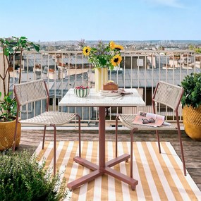 Bloempot in terracotta met emailØ38 cm, Lullya