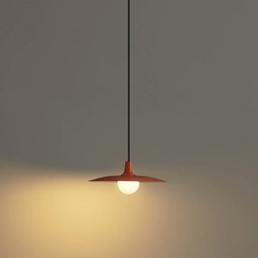 Retro hanglamp oranje voor railsysteem 1-fase - Slimline Panzi