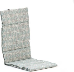 Dunne tuinkussen | Blauw  | Katoen/Polyester | Madison | 125x50cm | Kees Smit Tuinmeubelen