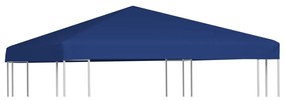 vidaXL Prieeldak 310 g/m² 3x3 m blauw