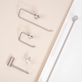 Toiletpapierhouder 9711 Prism Brush Nickle