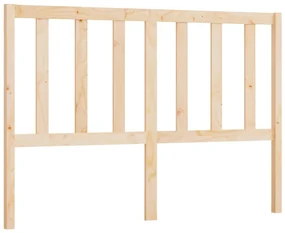 vidaXL Hoofdbord 146x4x100 cm massief grenenhout