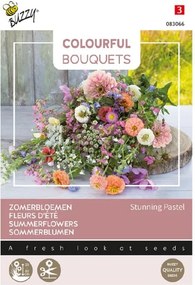 Buzzy seeds Colourful Bouquets - Stunning Pastel - Pastelkleurig bloemenmengsel