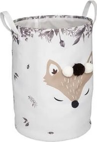 5Five Kinderkamer Opbergmand Vos - Polyester - Ø35xH50 cm