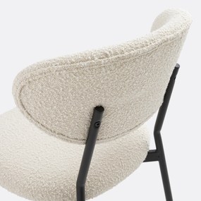 Set van 2 stoelen in bouclette, Galmo