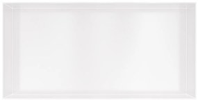 Hotbath &More frameless inbouwnis 30x60x10cm wit mat