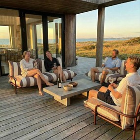 Mollis Lounge Stoel Outdoor - Renesse Chestnut