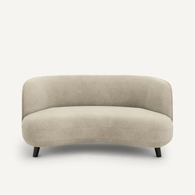 XS zitbank in linnen fluweel, Rosebury, ontwerp door Emmanuelle Gallina