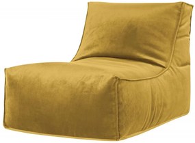 Sitting Point Zitzak Stoel Rock Veluto - Okergeel