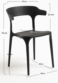 Pak 4 Teul-stoelen