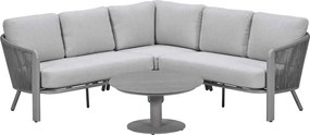 Garden Impressions Ryan hoek loungeset 4-delig - taupe