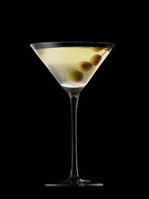 Foto Martini Glass with Green Olives, Yamada Taro