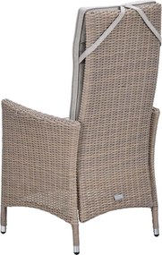 Garden Impressions Collin tuinset 7-delig - Tulli tuintafel 220x115xH75 cm - light teak vironwood