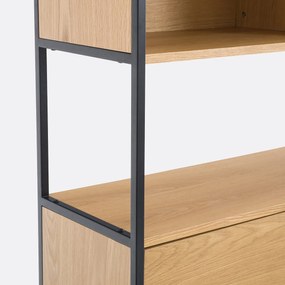 Moduleerbare etagère, 2 nissen, 2 deuren, Volga