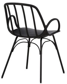 Jörn Eetkamerstoel - Natalia - Zwart - Kunststof - Jörn