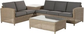 4 Seasons Outdoor | Lodge  Loungeset    antraciet weerbestendig