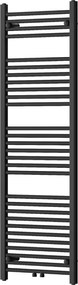 Mexen Mars badkamer radiator 1500 x 500 mm, 626 W, zwart - W110-1500-500-00-70