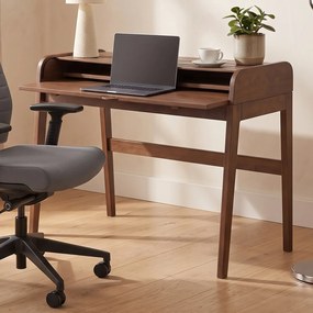Zuiver Barbier Walnut Design Bureau Walnoot - 110 X 61cm.