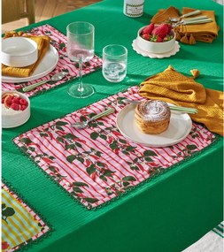 Set van 2 placemats in voilekatoen, Chili