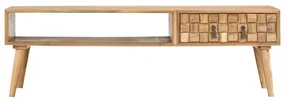 vidaXL Salontafel 110x50x35 cm massief acaciahout