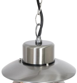 Buitenlamp Industriële hanglamp staal IP44 - Shell Industriele / Industrie / Industrial E27 IP44 Buitenverlichting rond