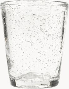 Mondgeblazen waterglas Bubble