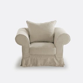 Fauteuil in katoen, comfort superieur, Adélia